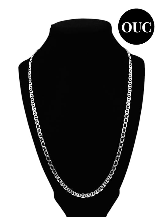 .925 Silver Gucci Style Necklace- 5.5mm 22in